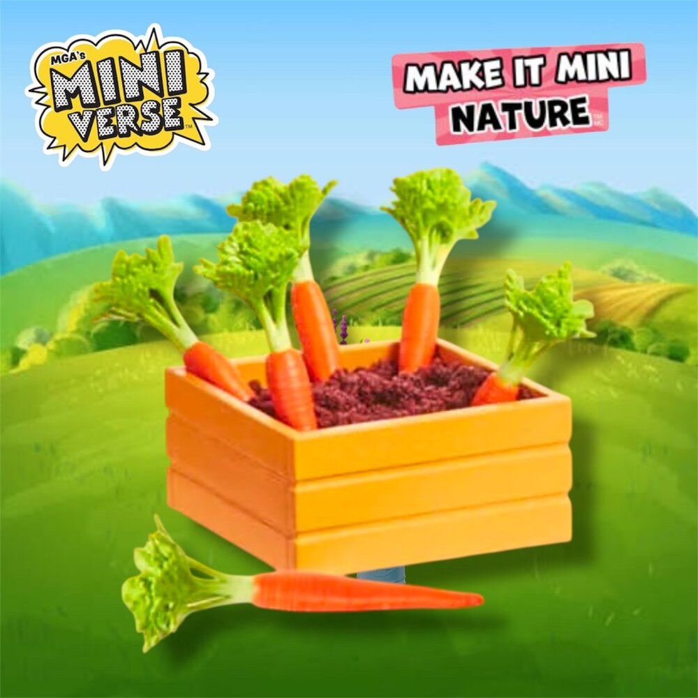 MGA's Miniverse Make It Mini NATURE Series 2: Carrots (SEALED CAPSULE)